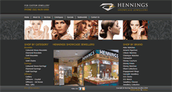 Desktop Screenshot of henningsjewellers.com.au